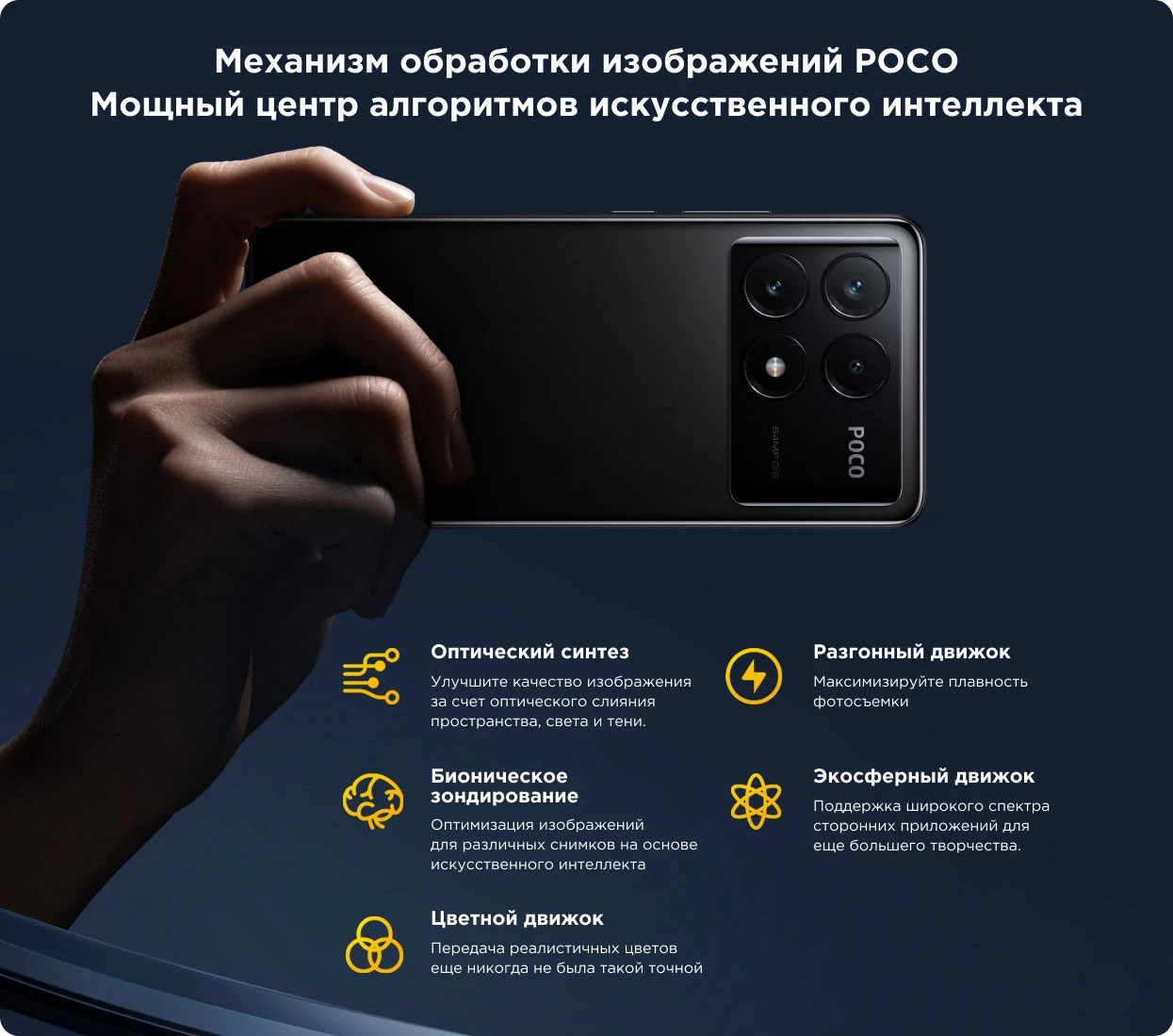 Смартфон POCO X6 Pro 5G 8/256 Гб черный – купить в Ижевске